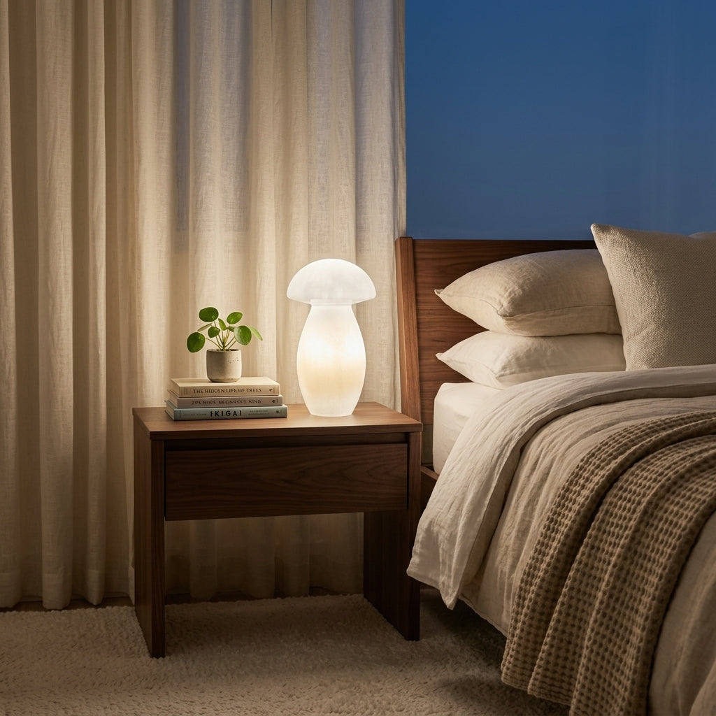 LAMPE CHAMPIGNON SÉLÉNITE