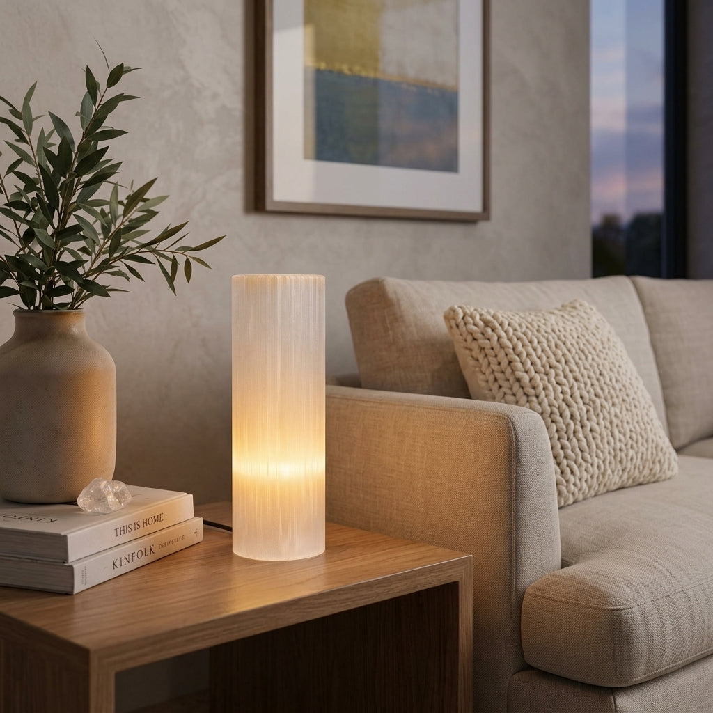 LAMPE CYLINDRIQUE SÉLÉNITE