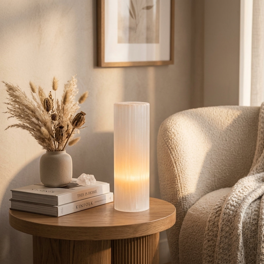 LAMPE CYLINDRIQUE SÉLÉNITE