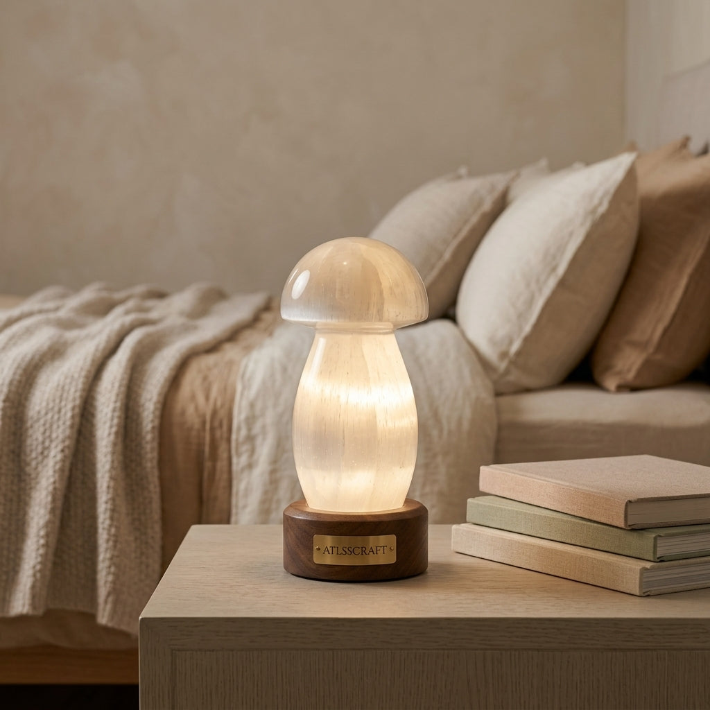 LAMPE CHAMPIGNON SÉLÉNITE