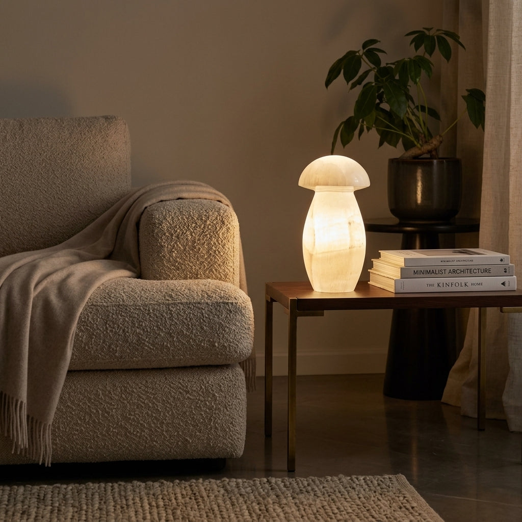 LAMPE CHAMPIGNON SÉLÉNITE