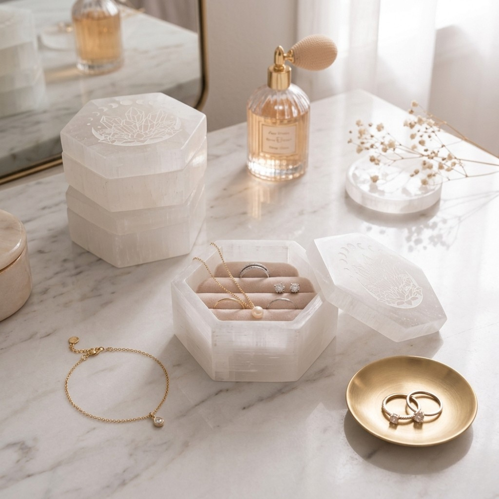 BOÎTE À BIJOUX SÉLÉNITE